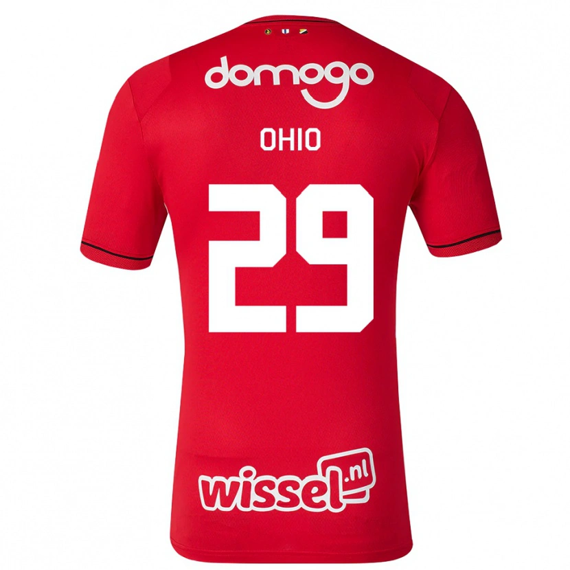 Danxen Kinderen Noah Ohio #29 Rood Wit Zwart Thuisshirt Thuistenue 2026/27 T-Shirt België