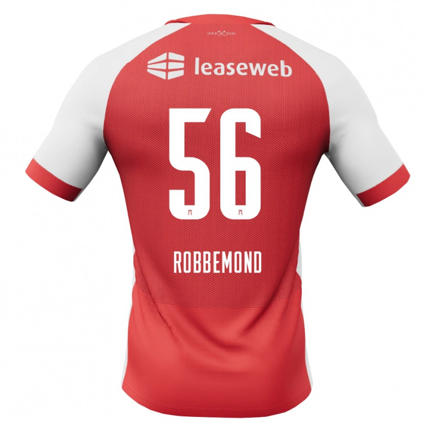Danxen Kinderen Rio Robbemond #56 Rood Wit Zwart Thuisshirt Thuistenue 2026/27 T-Shirt België