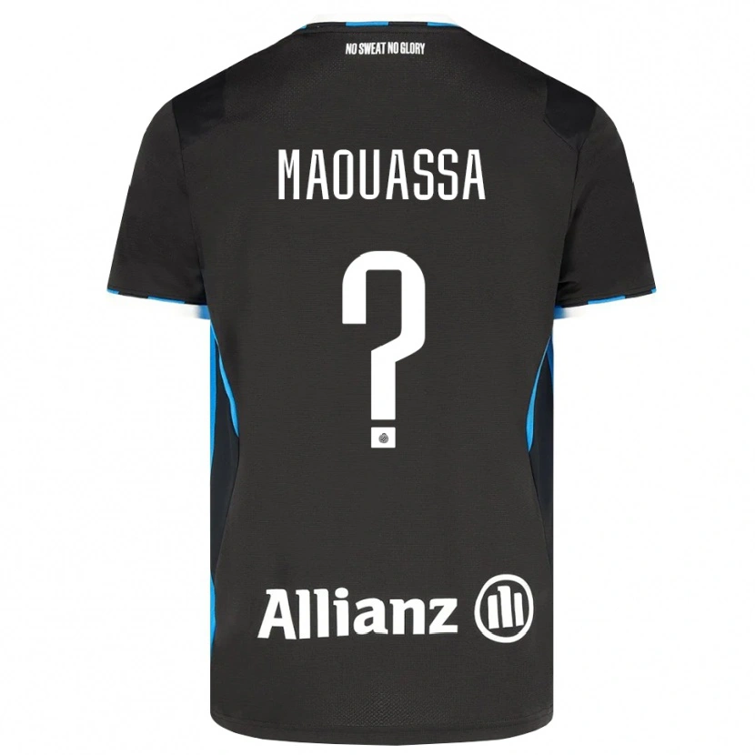 Danxen Kinderen Faitout Maouassa #0 Zwart Rood Blauw Thuisshirt Thuistenue 2026/27 T-Shirt België