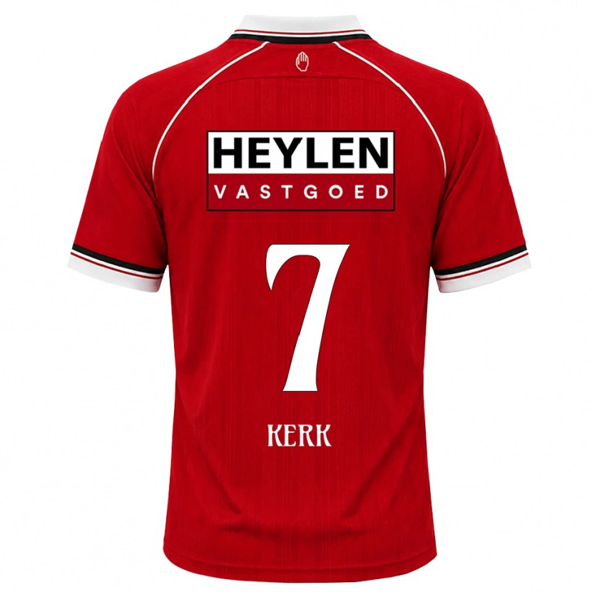 Danxen Kinderen Gyrano Kerk #7 Rood Wit Zwart Thuisshirt Thuistenue 2026/27 T-Shirt België