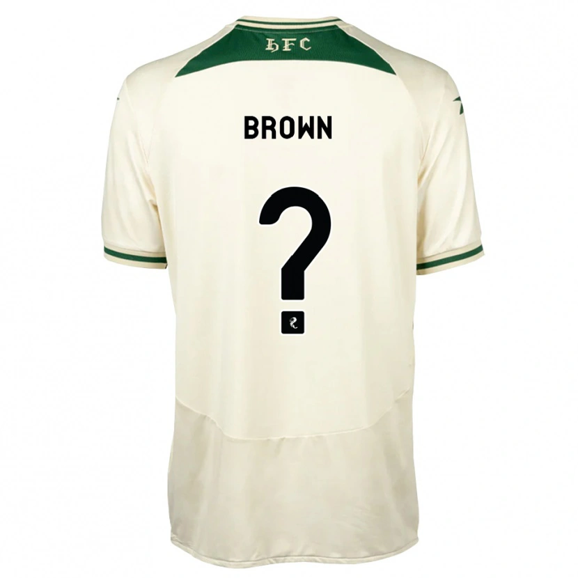 Danxen Kinderen Fraser Brown #0 Wit Bosgroen Uitshirt Uittenue 2026/27 T-Shirt België