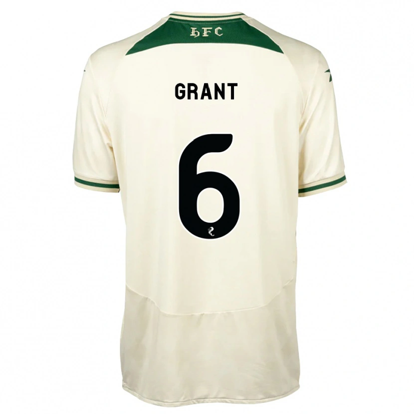 Danxen Kinderen Ciara Grant #6 Wit Bosgroen Uitshirt Uittenue 2026/27 T-Shirt België
