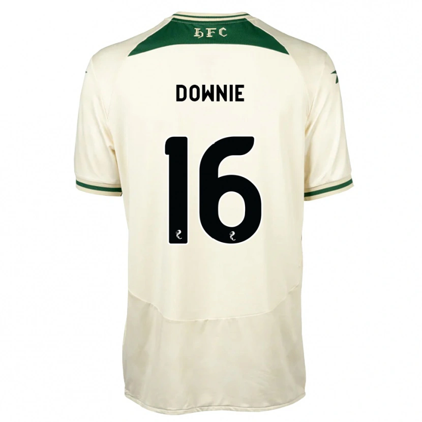 Danxen Kinderen Reiss Downie #16 Wit Bosgroen Uitshirt Uittenue 2026/27 T-Shirt België