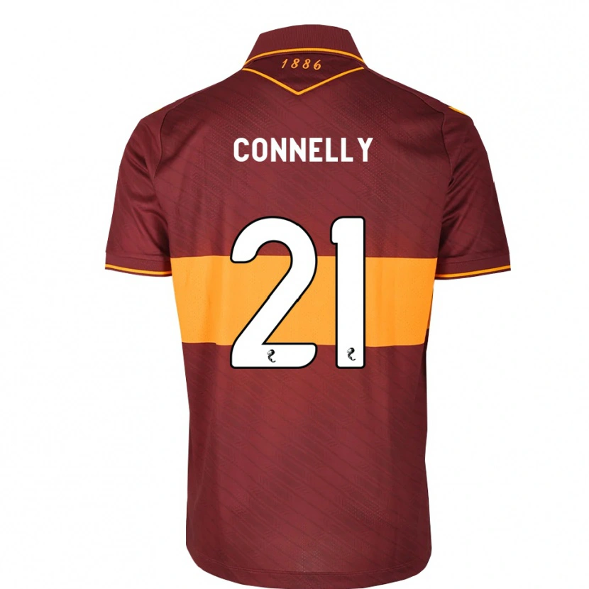 Danxen Kinderen Matty Connelly #21 Oranje Kastanjebruin Uitshirt Uittenue 2026/27 T-Shirt België