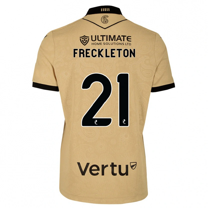 Danxen Kinderen Miguel Freckleton #21 Burlywood Zwart Uitshirt Uittenue 2026/27 T-Shirt België