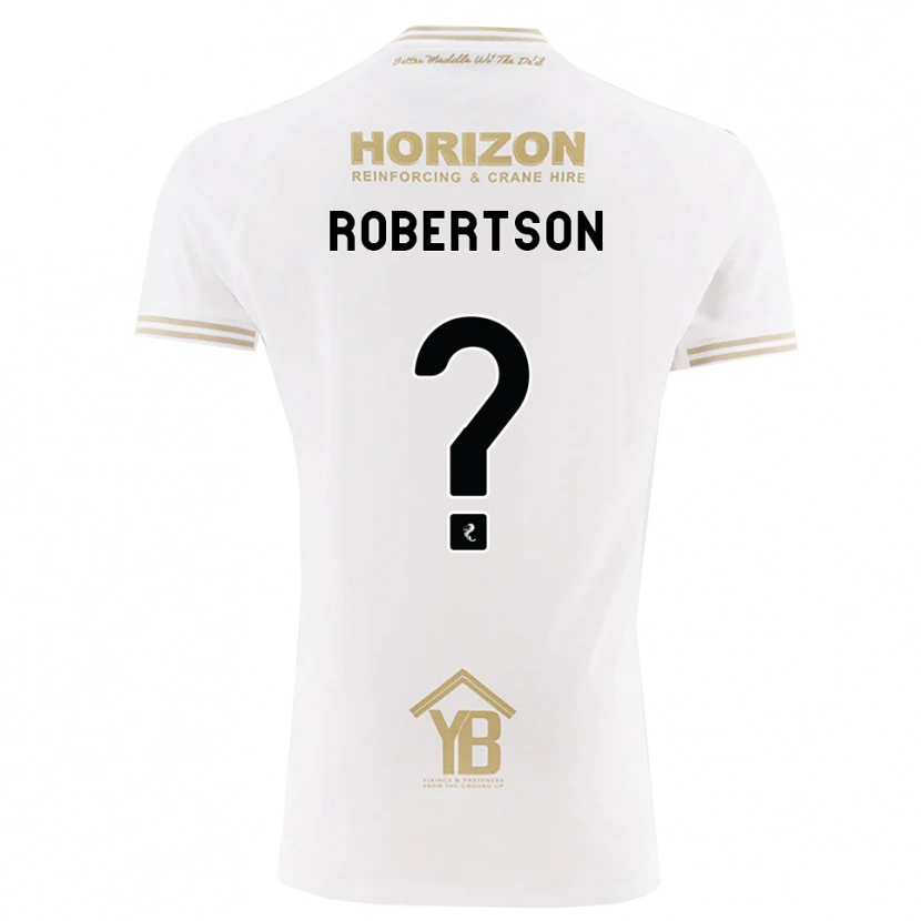 Danxen Kinderen Erin Robertson #0 Tarwe Wit Uitshirt Uittenue 2026/27 T-Shirt België