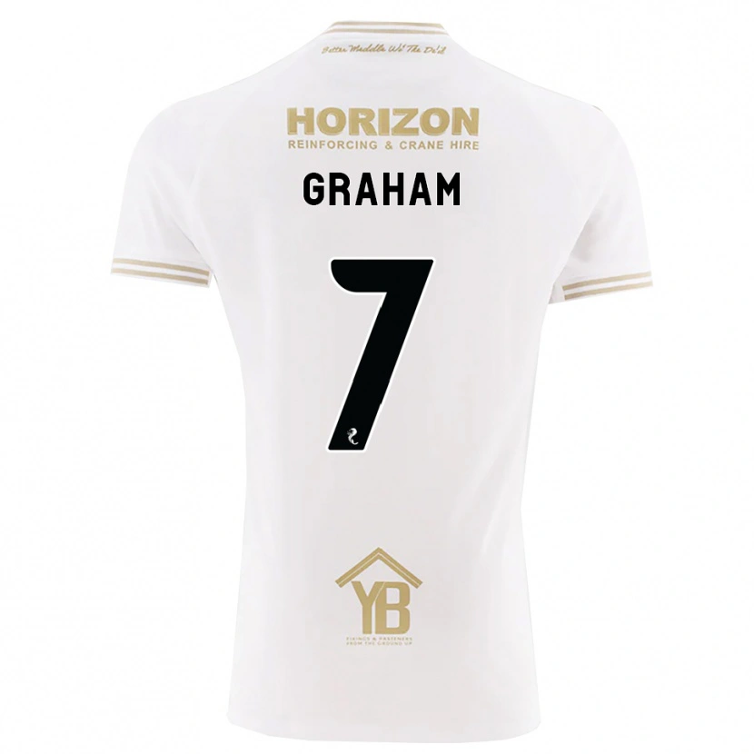 Danxen Kinderen Brian Graham #7 Tarwe Wit Uitshirt Uittenue 2026/27 T-Shirt België