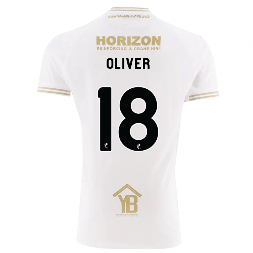 Danxen Kinderen Gary Oliver #18 Tarwe Wit Uitshirt Uittenue 2026/27 T-Shirt België