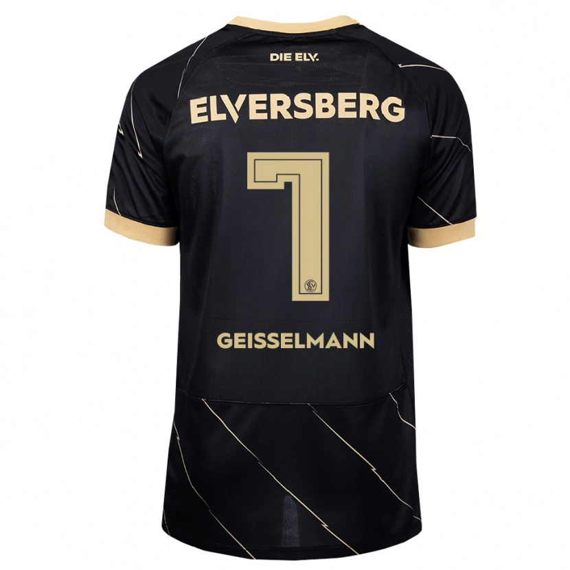 Danxen Kinderen Emil Geißelmann #7 Zwart Bruin Uitshirt Uittenue 2026/27 T-Shirt België