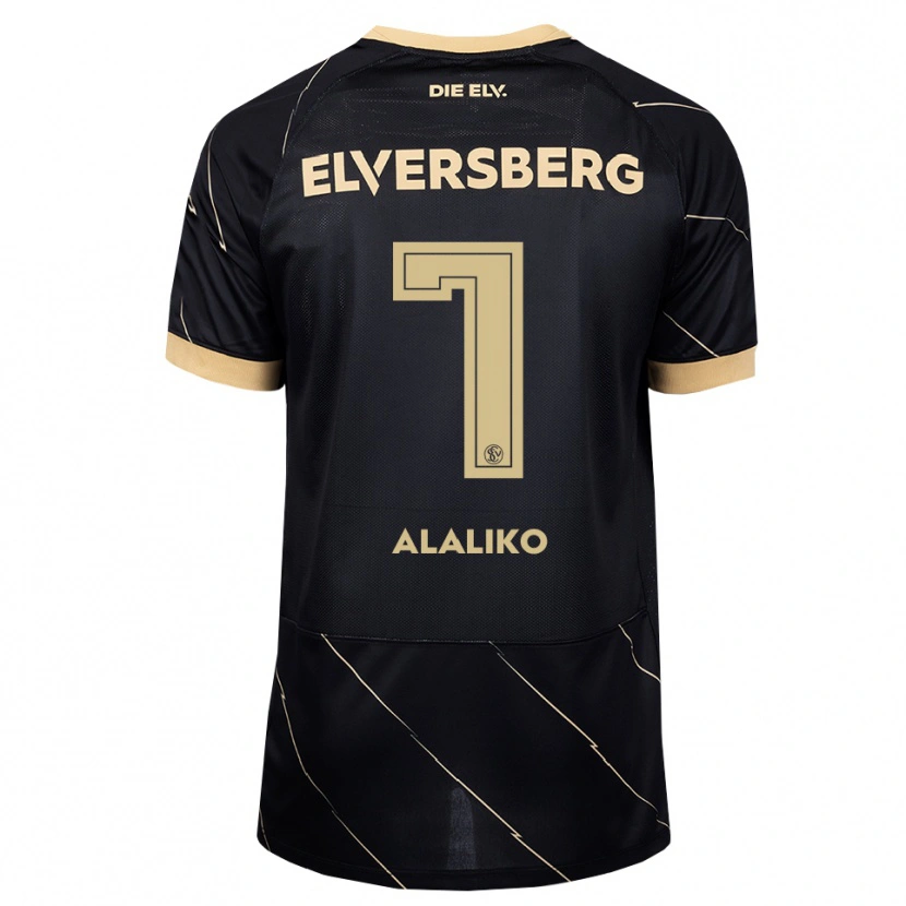 Danxen Kinderen Alan Alaliko #7 Zwart Bruin Uitshirt Uittenue 2026/27 T-Shirt België