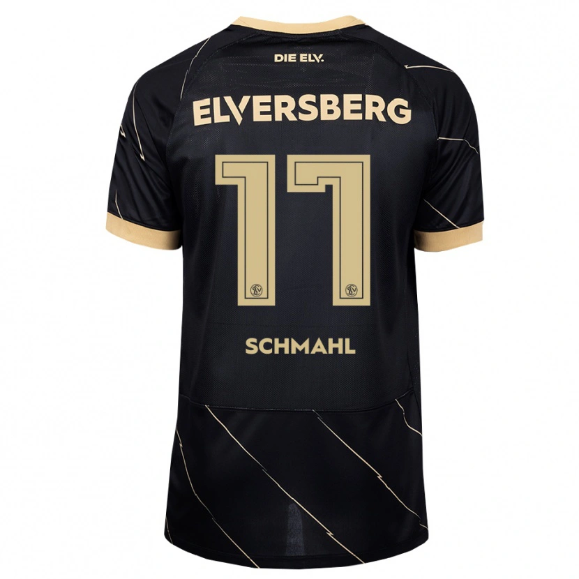 Danxen Kinderen Frederik Schmahl #17 Zwart Bruin Uitshirt Uittenue 2026/27 T-Shirt België