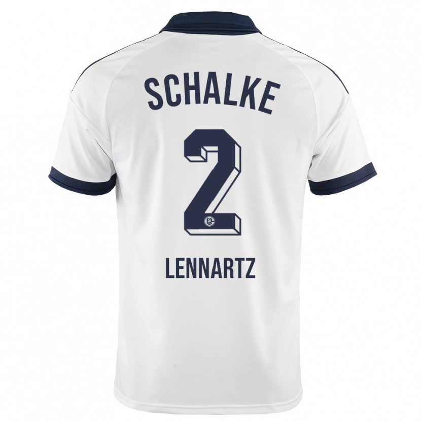 Danxen Kinderen Max Lennartz #2 Zwart Wit Uitshirt Uittenue 2026/27 T-Shirt België