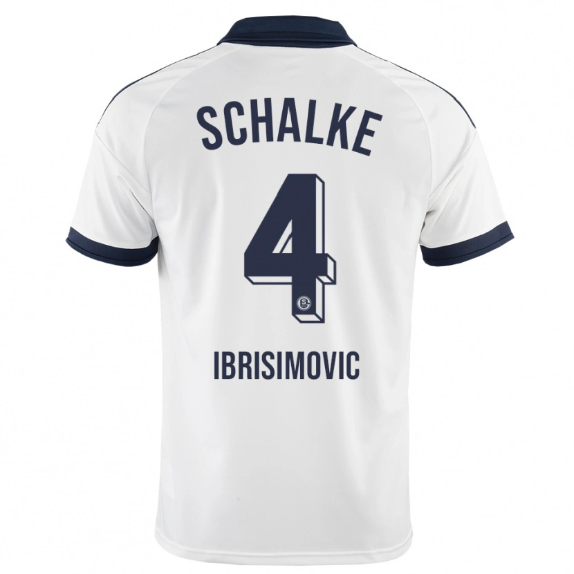 Danxen Kinderen Amar Ibrisimovic #4 Zwart Wit Uitshirt Uittenue 2026/27 T-Shirt België