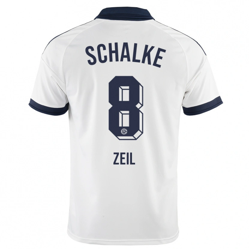 Danxen Kinderen Emil Zeil #8 Zwart Wit Uitshirt Uittenue 2026/27 T-Shirt België