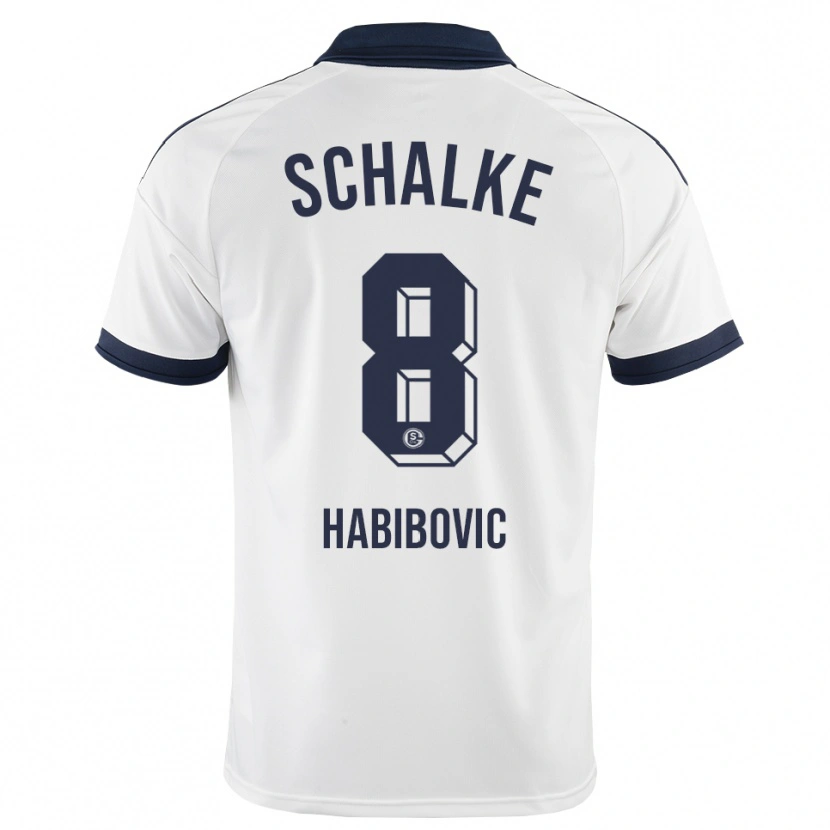 Danxen Kinderen Edina Habibovic #8 Zwart Wit Uitshirt Uittenue 2026/27 T-Shirt België
