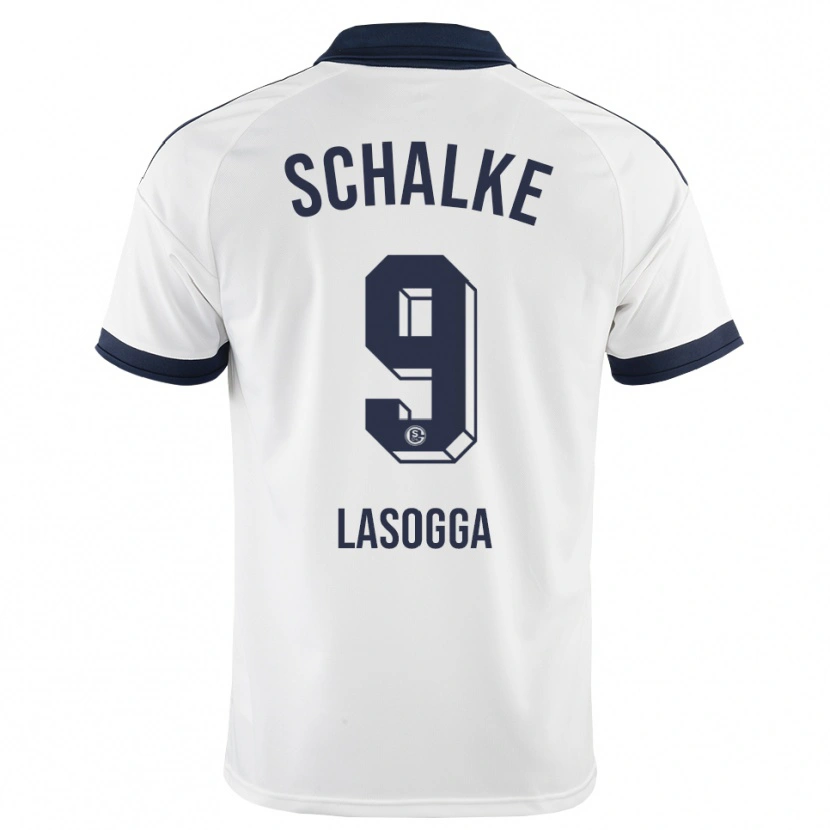 Danxen Kinderen Pierre-Michel Lasogga #9 Zwart Wit Uitshirt Uittenue 2026/27 T-Shirt België