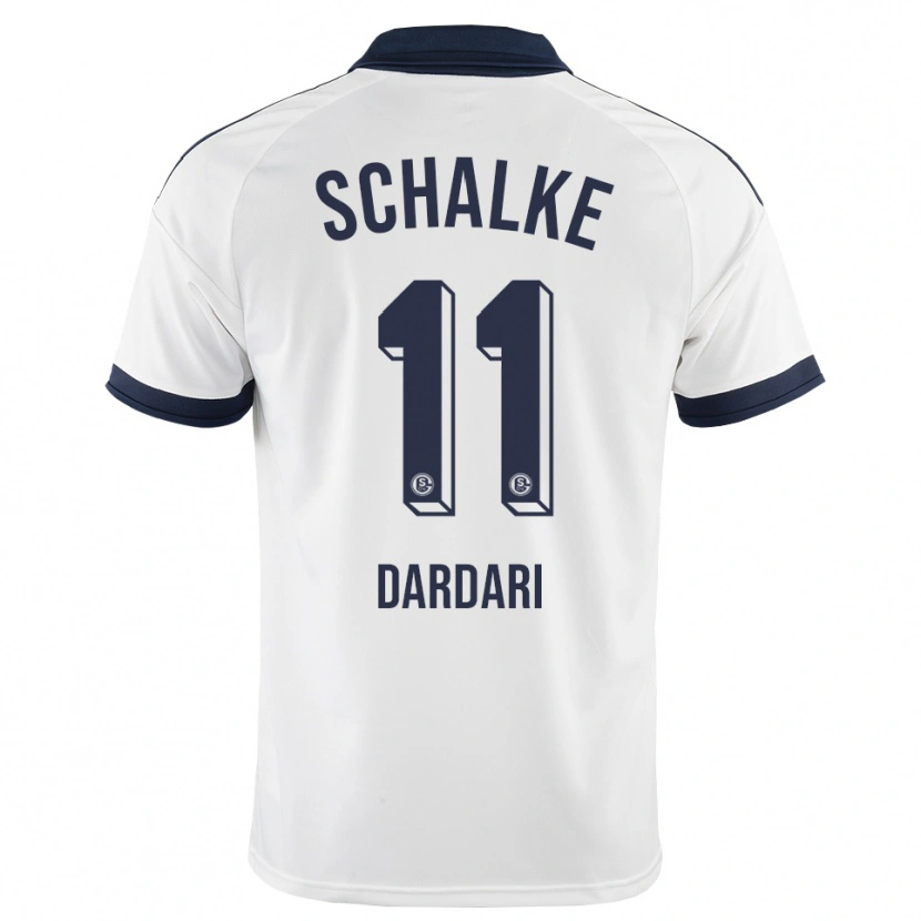 Danxen Kinderen Bilal Dardari #11 Zwart Wit Uitshirt Uittenue 2026/27 T-Shirt België
