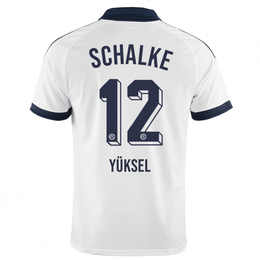 Danxen Kinderen Mikail Yüksel #12 Zwart Wit Uitshirt Uittenue 2026/27 T-Shirt België