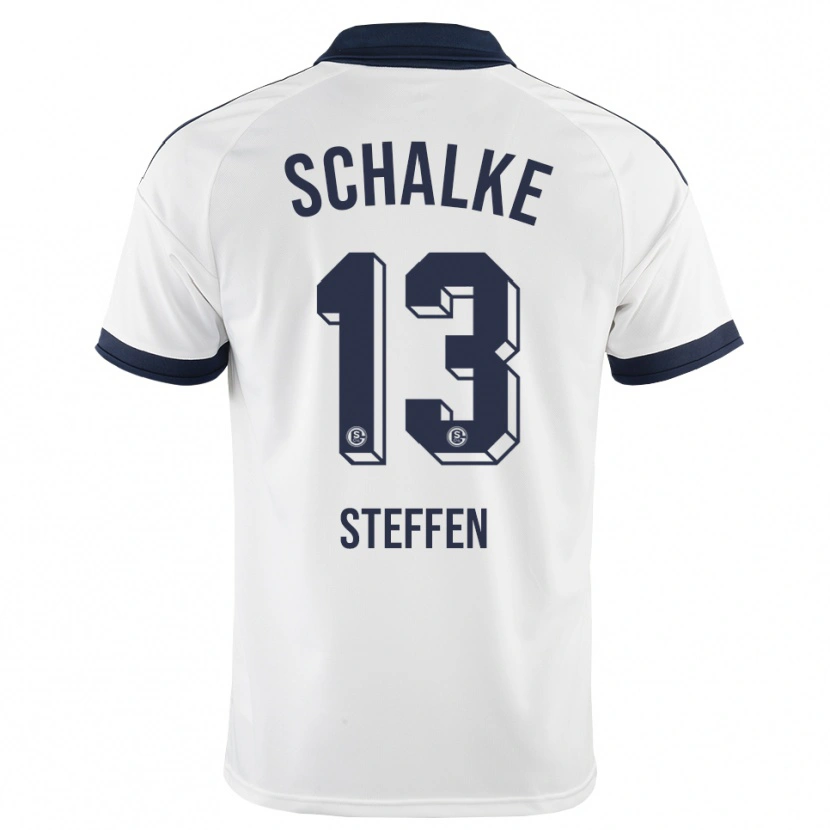 Danxen Kinderen Kjell Steffen #13 Zwart Wit Uitshirt Uittenue 2026/27 T-Shirt België