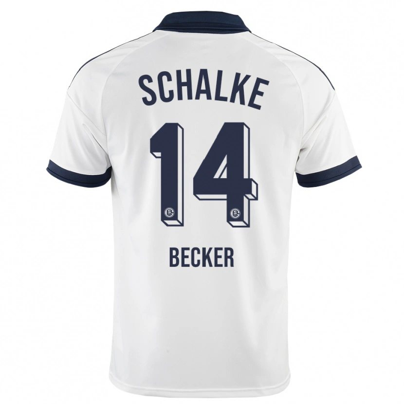 Danxen Kinderen Daniel Becker #14 Zwart Wit Uitshirt Uittenue 2026/27 T-Shirt België
