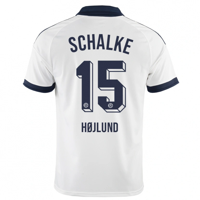 Danxen Kinderen Emil Højlund #15 Zwart Wit Uitshirt Uittenue 2026/27 T-Shirt België