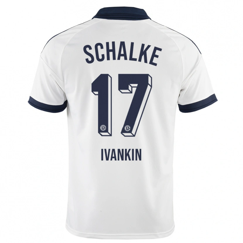Danxen Kinderen Alexander Ivankin #17 Zwart Wit Uitshirt Uittenue 2026/27 T-Shirt België
