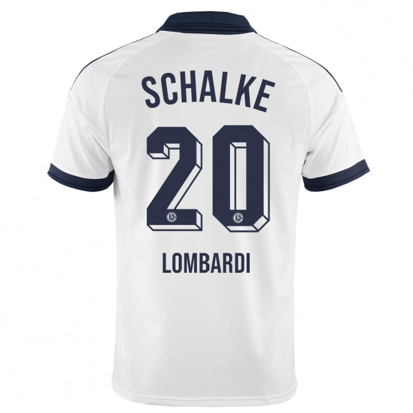 Danxen Kinderen Antonio Lombardi #20 Zwart Wit Uitshirt Uittenue 2026/27 T-Shirt België