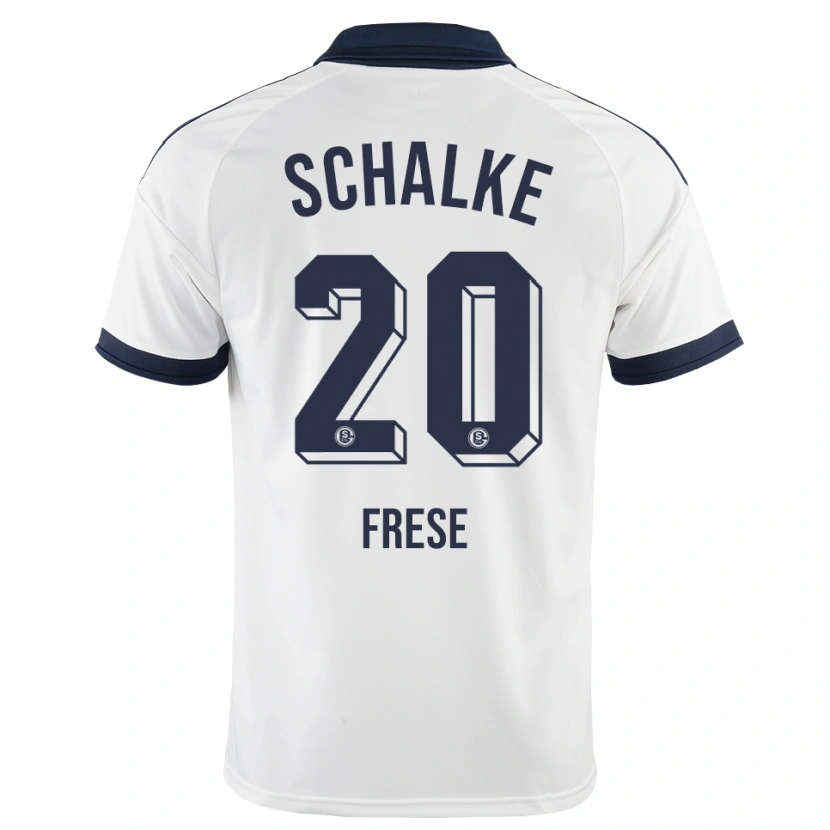 Danxen Kinderen Niklas Frese #20 Zwart Wit Uitshirt Uittenue 2026/27 T-Shirt België