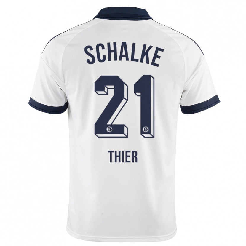 Danxen Kinderen Silas Thier #21 Zwart Wit Uitshirt Uittenue 2026/27 T-Shirt België