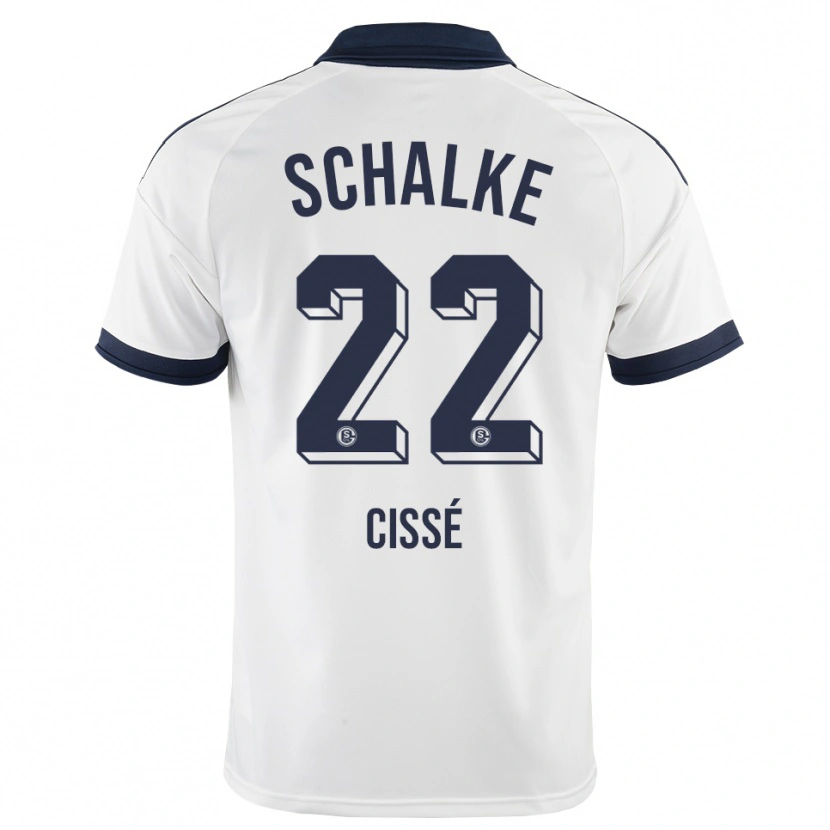 Danxen Kinderen Ibrahima Cissé #22 Zwart Wit Uitshirt Uittenue 2026/27 T-Shirt België