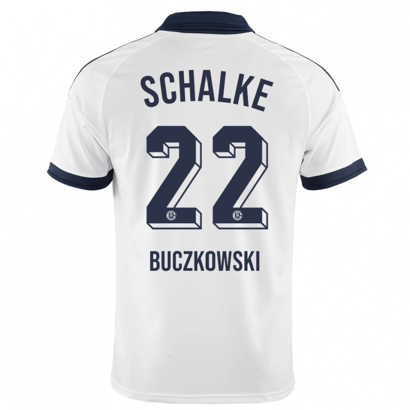 Danxen Kinderen Philip Buczkowski #22 Zwart Wit Uitshirt Uittenue 2026/27 T-Shirt België