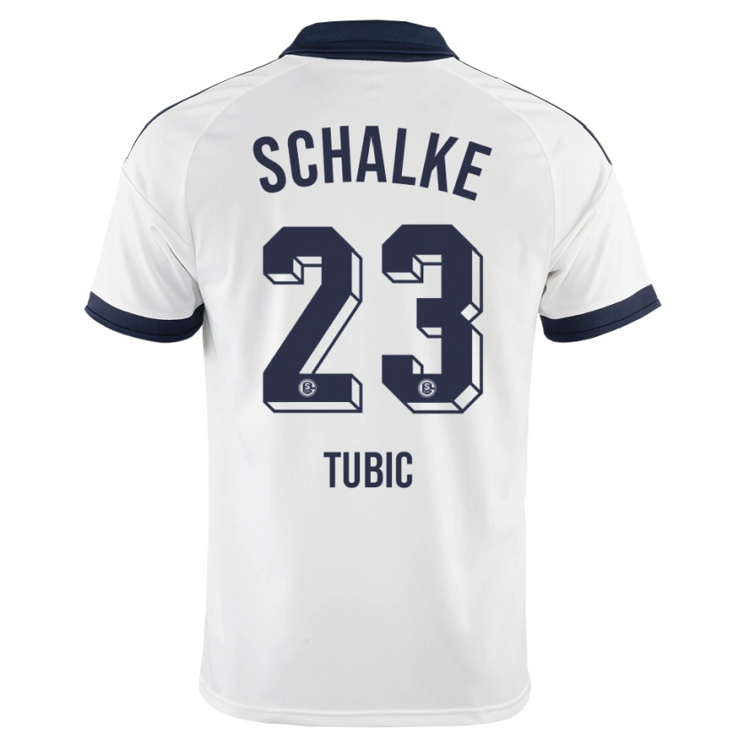 Danxen Kinderen Malik Tubic #23 Zwart Wit Uitshirt Uittenue 2026/27 T-Shirt België