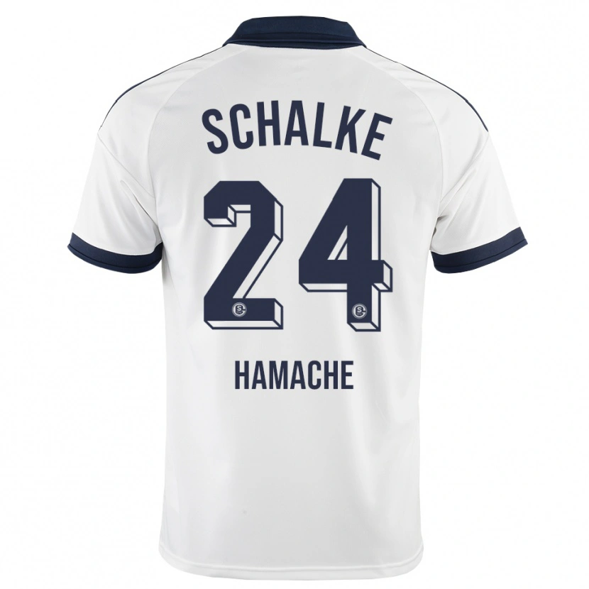Danxen Kinderen Ilyes Hamache #24 Zwart Wit Uitshirt Uittenue 2026/27 T-Shirt België