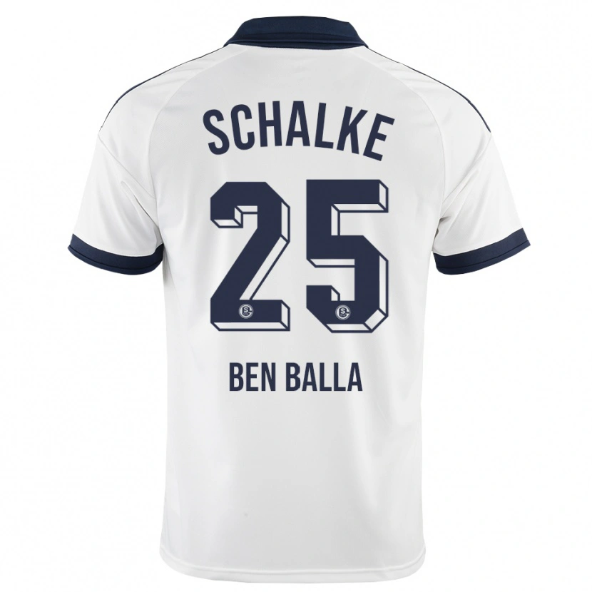 Danxen Kinderen Yassin Ben Balla #25 Zwart Wit Uitshirt Uittenue 2026/27 T-Shirt België
