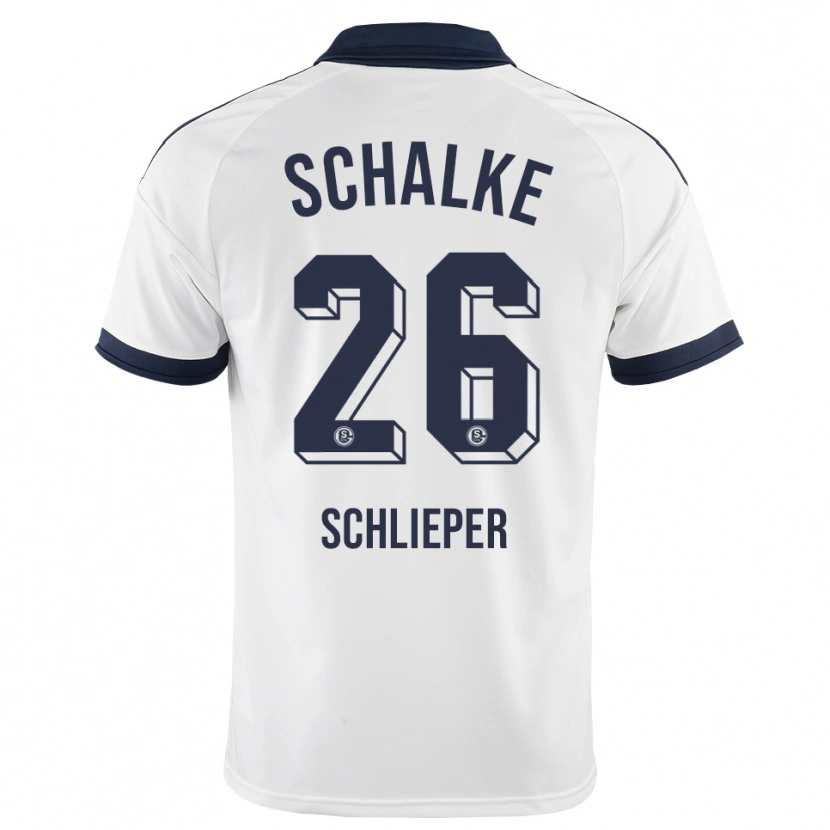 Danxen Kinderen Ben Schlieper #26 Zwart Wit Uitshirt Uittenue 2026/27 T-Shirt België