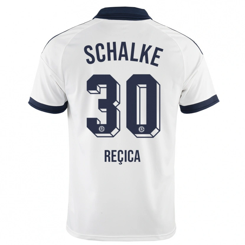 Danxen Kinderen Besjana Reçica #30 Zwart Wit Uitshirt Uittenue 2026/27 T-Shirt België