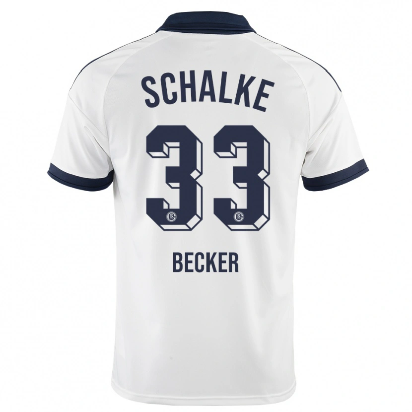 Danxen Kinderen Vitalie Becker #33 Zwart Wit Uitshirt Uittenue 2026/27 T-Shirt België