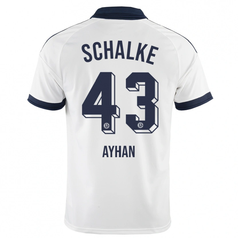 Danxen Kinderen Mertcan Ayhan #43 Zwart Wit Uitshirt Uittenue 2026/27 T-Shirt België