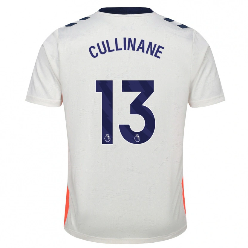 Danxen Kinderen Billy-Ray Cullinane #13 Wit Oranje Koninklijk Blauw Uitshirt Uittenue 2026/27 T-Shirt België