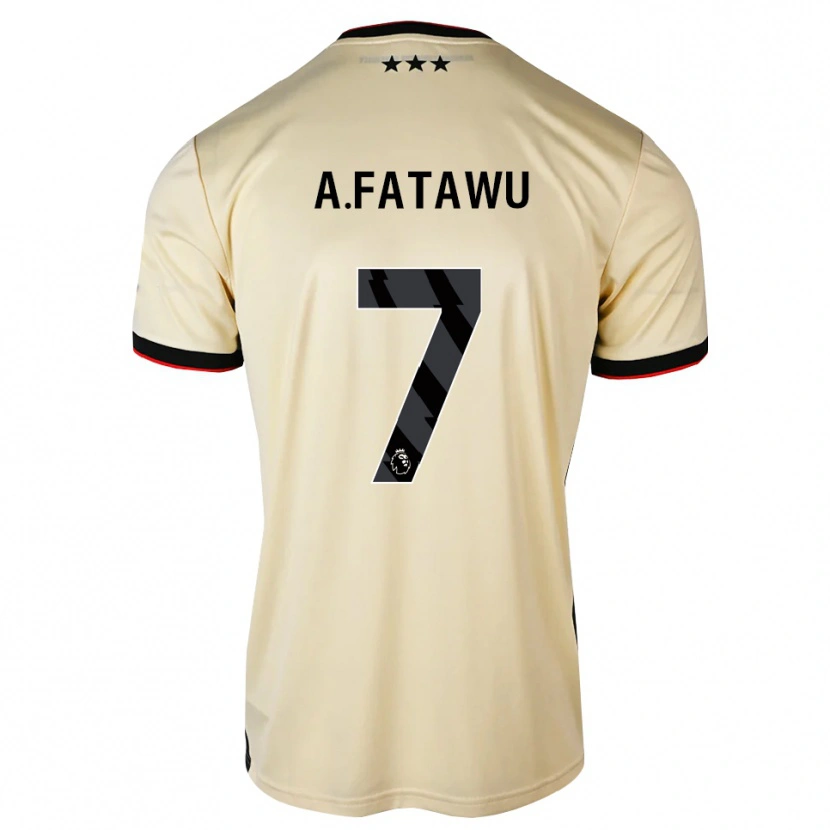 Danxen Kinderen Abdul Fatawu #7 Lemonchiffon Zwart Rood Uitshirt Uittenue 2026/27 T-Shirt België