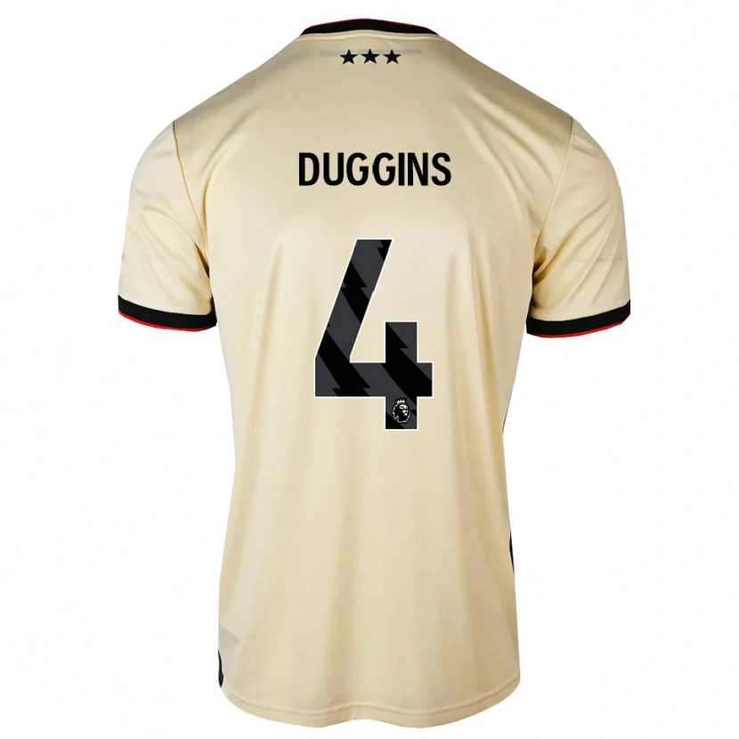 Danxen Kinderen Harvey Duggins #4 Lemonchiffon Zwart Rood Uitshirt Uittenue 2026/27 T-Shirt België