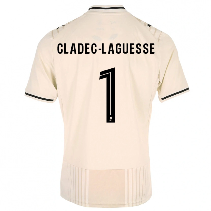 Danxen Kinderen Christopher Cladec-Laguesse #1 Oldlace Zwart Antiquewhite Uitshirt Uittenue 2026/27 T-Shirt België