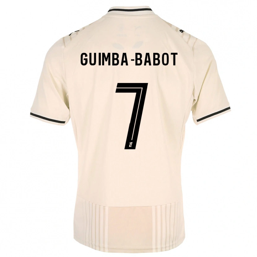 Danxen Kinderen Khays Guimba-Babot #7 Oldlace Zwart Antiquewhite Uitshirt Uittenue 2026/27 T-Shirt België