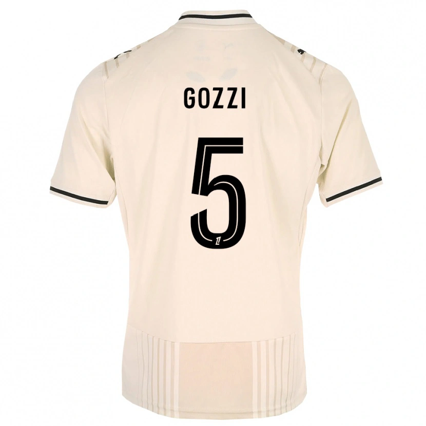 Danxen Kinderen Paolo Gozzi #5 Oldlace Zwart Antiquewhite Uitshirt Uittenue 2026/27 T-Shirt België