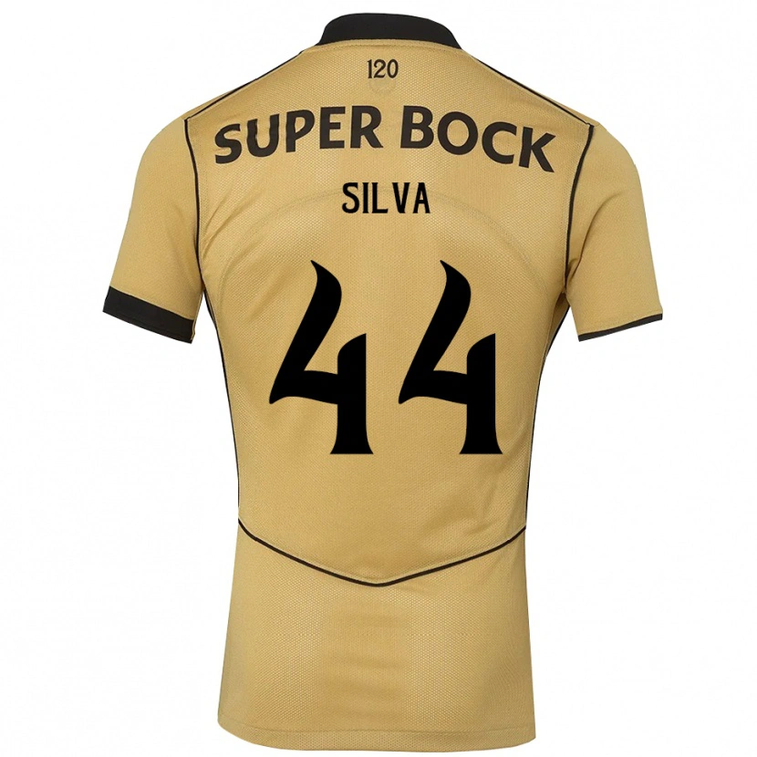 Danxen Kinderen Pedro Silva #44 Goudgeelzwart Uitshirt Uittenue 2026/27 T-Shirt België