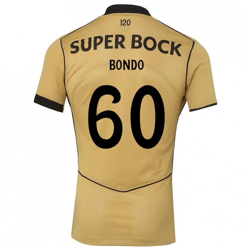 Danxen Kinderen Pedro Bondo #60 Goudgeelzwart Uitshirt Uittenue 2026/27 T-Shirt België