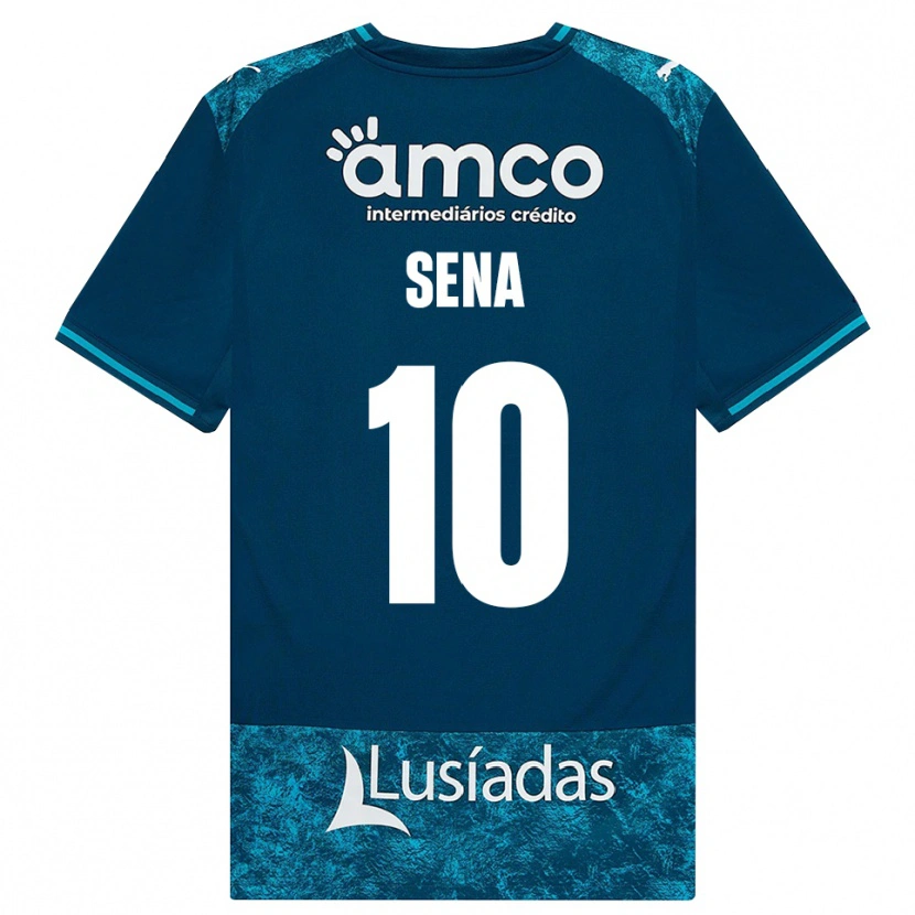 Danxen Kinderen Taty Sena #10 Donkerleigrijs Mediumturquoise Uitshirt Uittenue 2026/27 T-Shirt België
