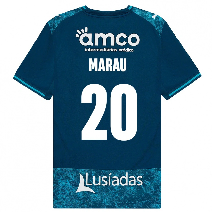 Danxen Kinderen Madalena Marau #20 Donkerleigrijs Mediumturquoise Uitshirt Uittenue 2026/27 T-Shirt België