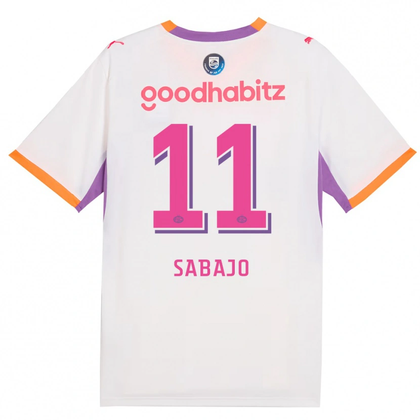 Danxen Kinderen Givenciyo Sabajo #11 Wit Paars Oranje Uitshirt Uittenue 2026/27 T-Shirt België