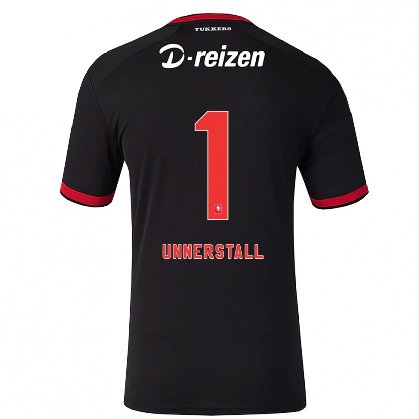 Danxen Kinderen Lars Unnerstall #1 Rood Wit Zwart Uitshirt Uittenue 2026/27 T-Shirt België